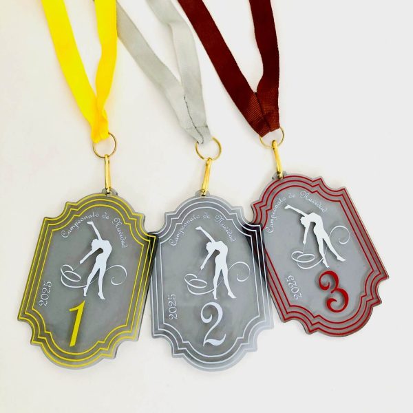 MEDALLA DE METACRILATO SERIE ADELAIDA