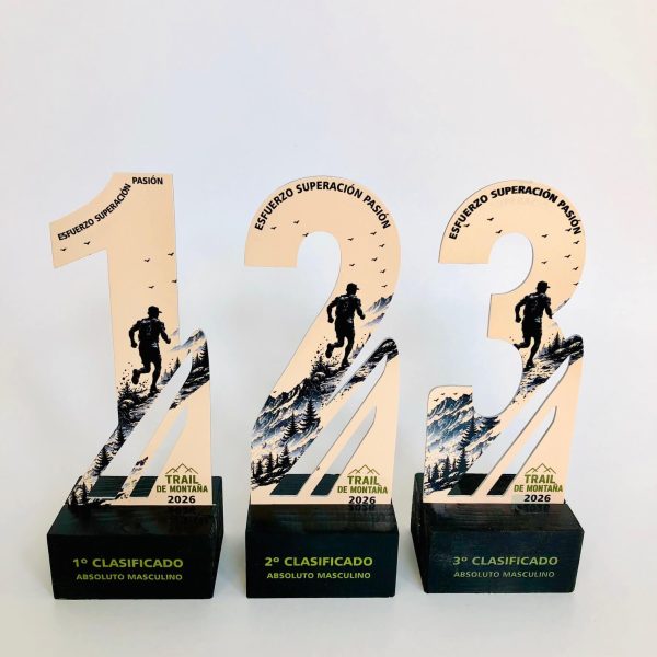 TROFEO SERIE NÚMEROS